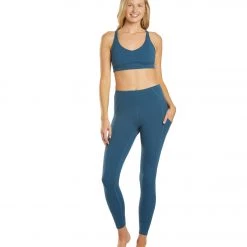 PrAna Electa Yoga Leggings Atlantic