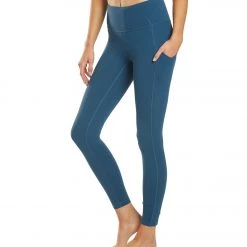 PrAna Electa Yoga Leggings Atlantic