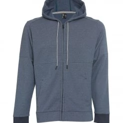 CLOTHING PrAna Men's Theon Full Zip Hoodie Atlantic