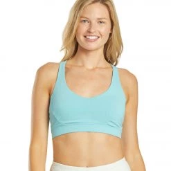 PrAna Yoga Sports Bra Light Azurite
