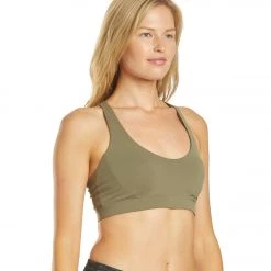 PrAna Yoga Sports Bra Rye Green