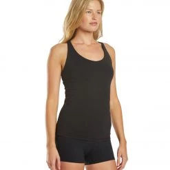 CLOTHING PrAna Everyday Support Yoga Top Black 10 CLOTHING PrAna Everyday Support Yoga Top Black
