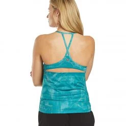 CLOTHING PrAna Wander Often Yoga Top Retro Teal Glow 11 CLOTHING PrAna Wander Often Yoga Top Retro Teal Glow