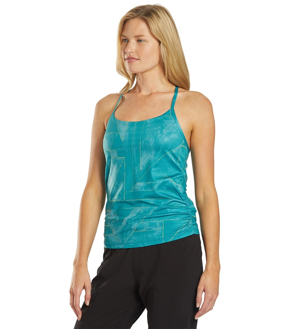 CLOTHING PrAna Wander Often Yoga Top Retro Teal Glow 7 CLOTHING PrAna Wander Often Yoga Top Retro Teal Glow