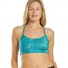 CLOTHING PrAna Wander Often Yoga Sports Bra Retro Teal Glow 2 CLOTHING PrAna Wander Often Yoga Sports Bra Retro Teal Glow