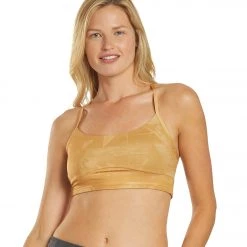PrAna Wander Often Yoga Sports Bra Toffee Glow CLOTHING