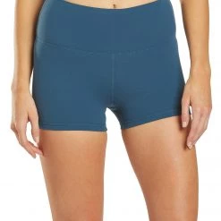 PrAna Layna Yoga Shorts Atlantic