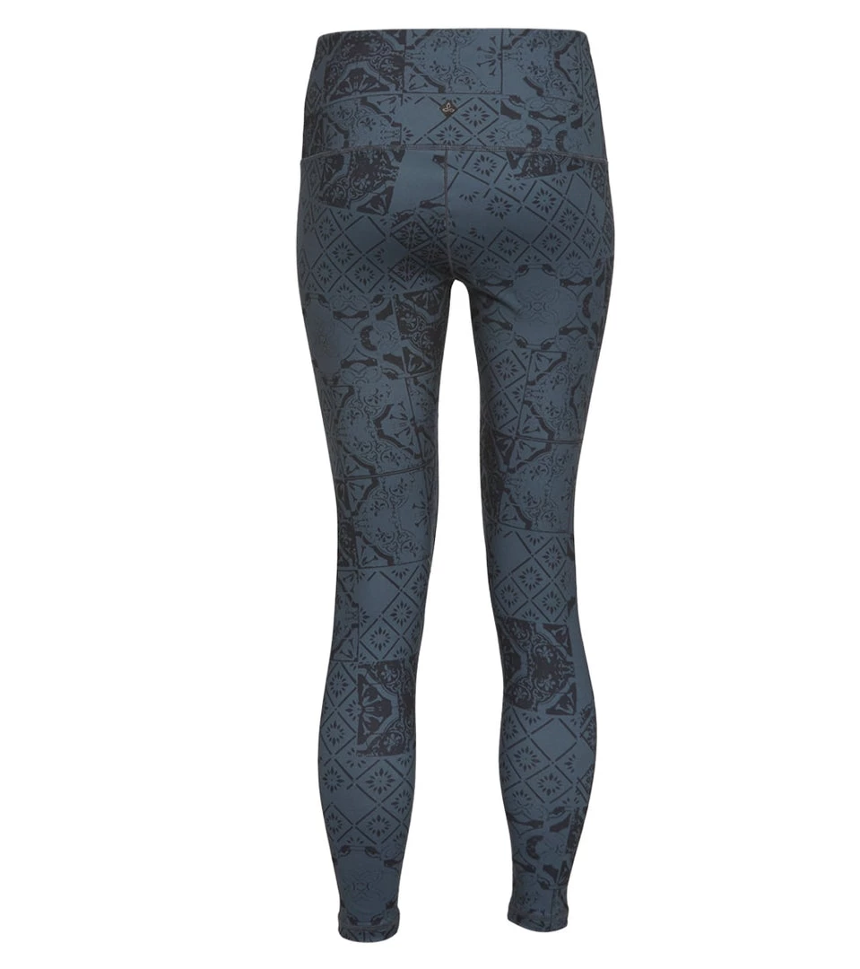 CLOTHING PrAna Kimble Printed 7/8 Yoga Leggings Chalkboard Tiles 4 CLOTHING PrAna Kimble Printed 7/8 Yoga Leggings Chalkboard Tiles