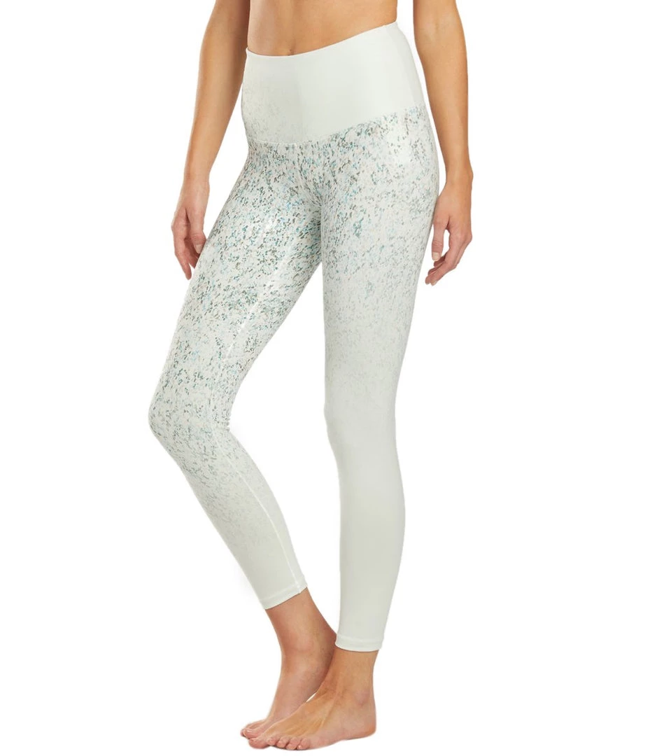 CLOTHING PrAna Kimble Printed 7/8 Yoga Leggings White Stargazer 7 CLOTHING PrAna Kimble Printed 7/8 Yoga Leggings White Stargazer