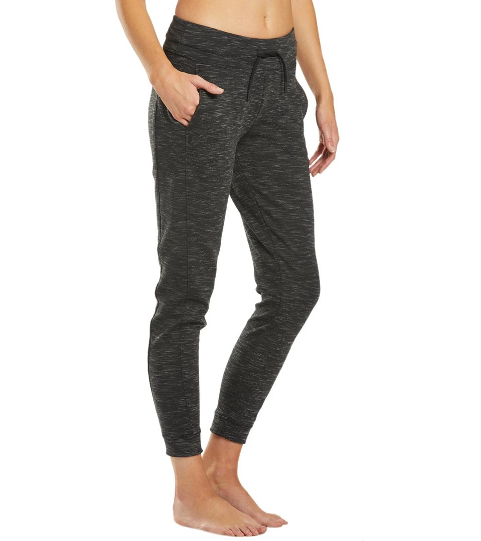 PrAna Sunrise Yoga Joggers Black 4 PrAna Sunrise Yoga Joggers Black