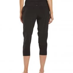 PrAna Leonora Yoga Capris Black CLOTHING