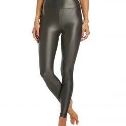 KORAL Lustrous High Rise Yoga Leggings Gunmetal