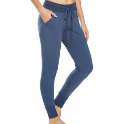 Free People Movement Sunny Skinny Sweat Pants Navy CLOTHING