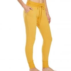 CLOTHING Free People Movement Sunny Skinny Sweat Pants Mustard 10 CLOTHING Free People Movement Sunny Skinny Sweat Pants Mustard