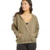 Free People Movement Reyes Solid Hoodie Army 1 Free People Movement Reyes Solid Hoodie Army