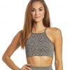 CLOTHING Free People Movement High Neck Leopard Yoga Sports Bra