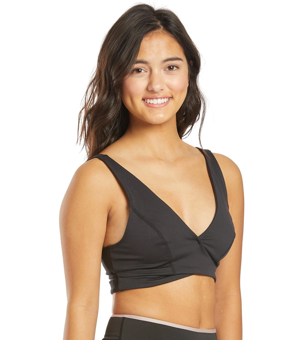 CLOTHING Free People Movement Good Times Yoga Sports Bra Black 4 CLOTHING Free People Movement Good Times Yoga Sports Bra Black