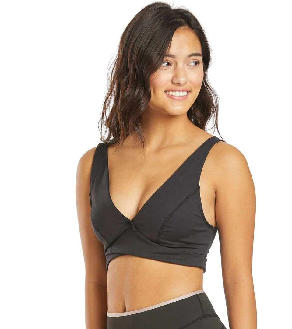CLOTHING Free People Movement Good Times Yoga Sports Bra Black 7 CLOTHING Free People Movement Good Times Yoga Sports Bra Black