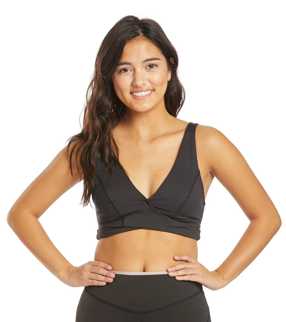 CLOTHING Free People Movement Good Times Yoga Sports Bra Black 9 CLOTHING Free People Movement Good Times Yoga Sports Bra Black
