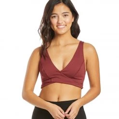 CLOTHING Free People Movement Good Times Yoga Sports Bra Wine