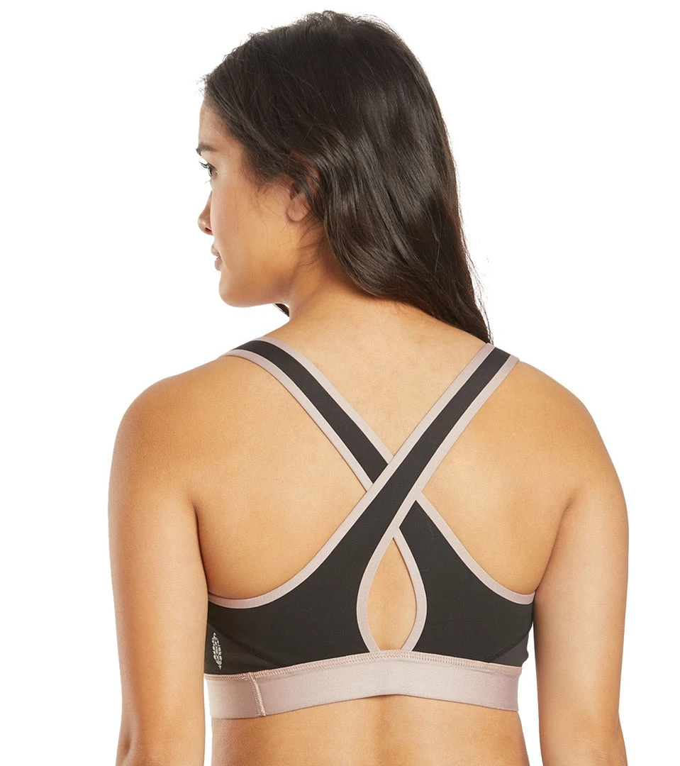 Free People Movement Step Up Yoga Sports Bra Black 4 Free People Movement Step Up Yoga Sports Bra Black