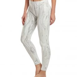 Long Leggings NUX Mesa Hand Dyed Seamless Yoga Leggings Lava Dye