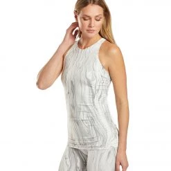 NUX Spellbound Hand Dyed Seamless Yoga Cami Lava Dye