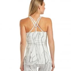 NUX Spellbound Hand Dyed Seamless Yoga Cami Lava Dye