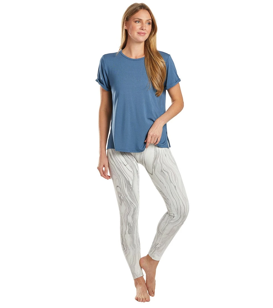 CLOTHING NUX X-Factor Yoga Tee Steely Skies 6 CLOTHING NUX X-Factor Yoga Tee Steely Skies