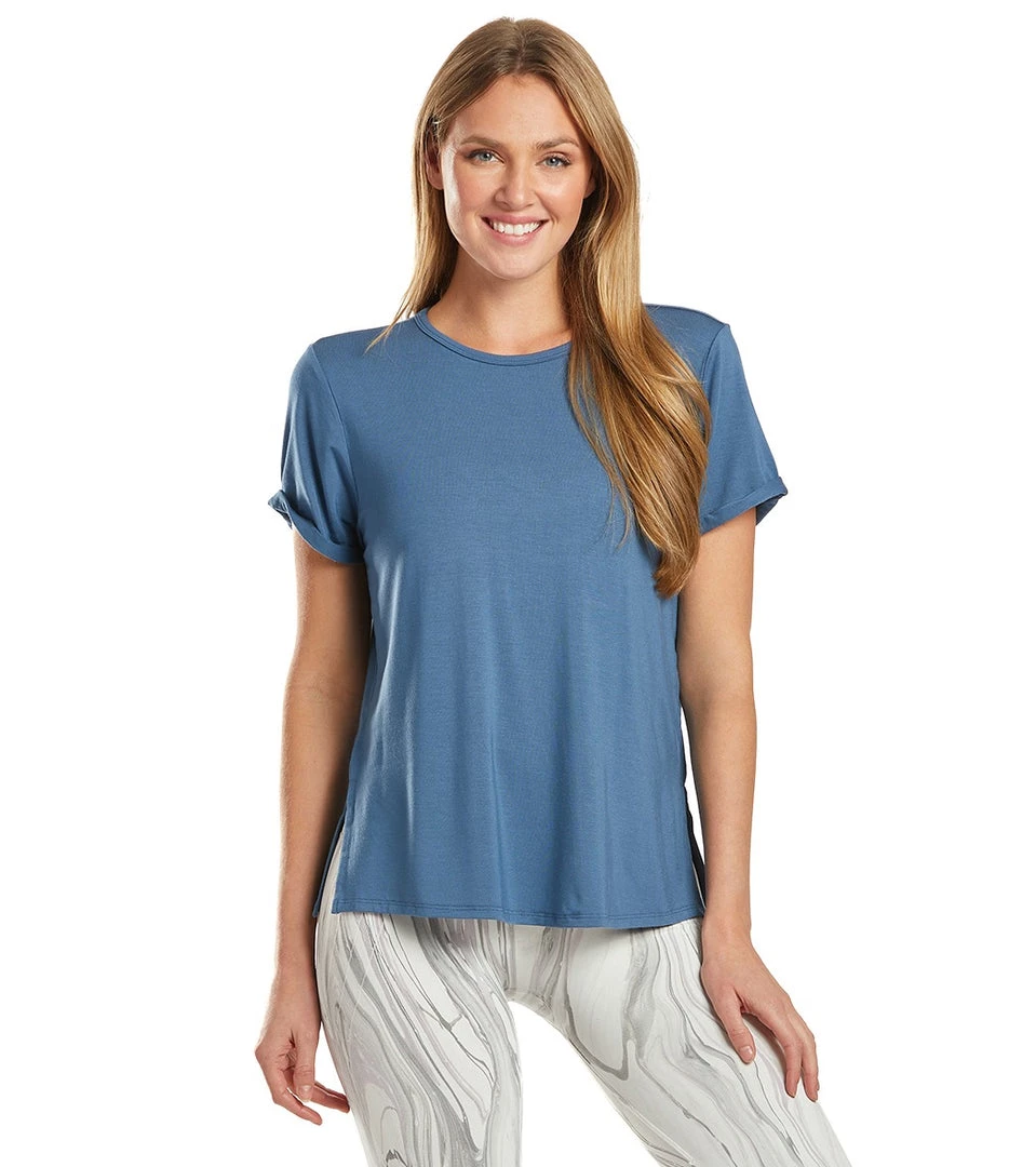 CLOTHING NUX X-Factor Yoga Tee Steely Skies 9 CLOTHING NUX X-Factor Yoga Tee Steely Skies
