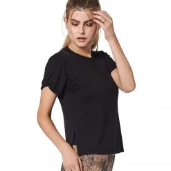 NUX X-Factor Yoga Tee Black CLOTHING