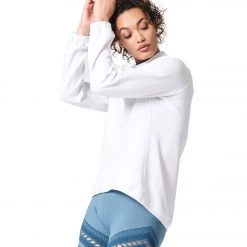 NUX Sleek Sweat Pullover Snow