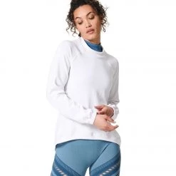 NUX Sleek Sweat Pullover Snow