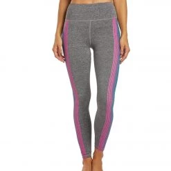 Spiritual Gangster Essential High Waisted Yoga Leggings Medium Heather Grey