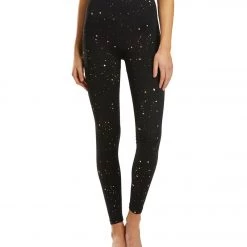 Spiritual Gangster Foil Print Essential High Waisted Yoga Leggings CLOTHING