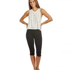 CLOTHING Spiritual Gangster Hamsa Crop Tank Stone Hamsa Print 12 CLOTHING Spiritual Gangster Hamsa Crop Tank Stone Hamsa Print