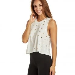 CLOTHING Spiritual Gangster Hamsa Crop Tank Stone Hamsa Print 13 CLOTHING Spiritual Gangster Hamsa Crop Tank Stone Hamsa Print