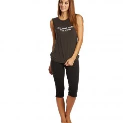 CLOTHING Spiritual Gangster Vibes Chakra Tank Vintage Black