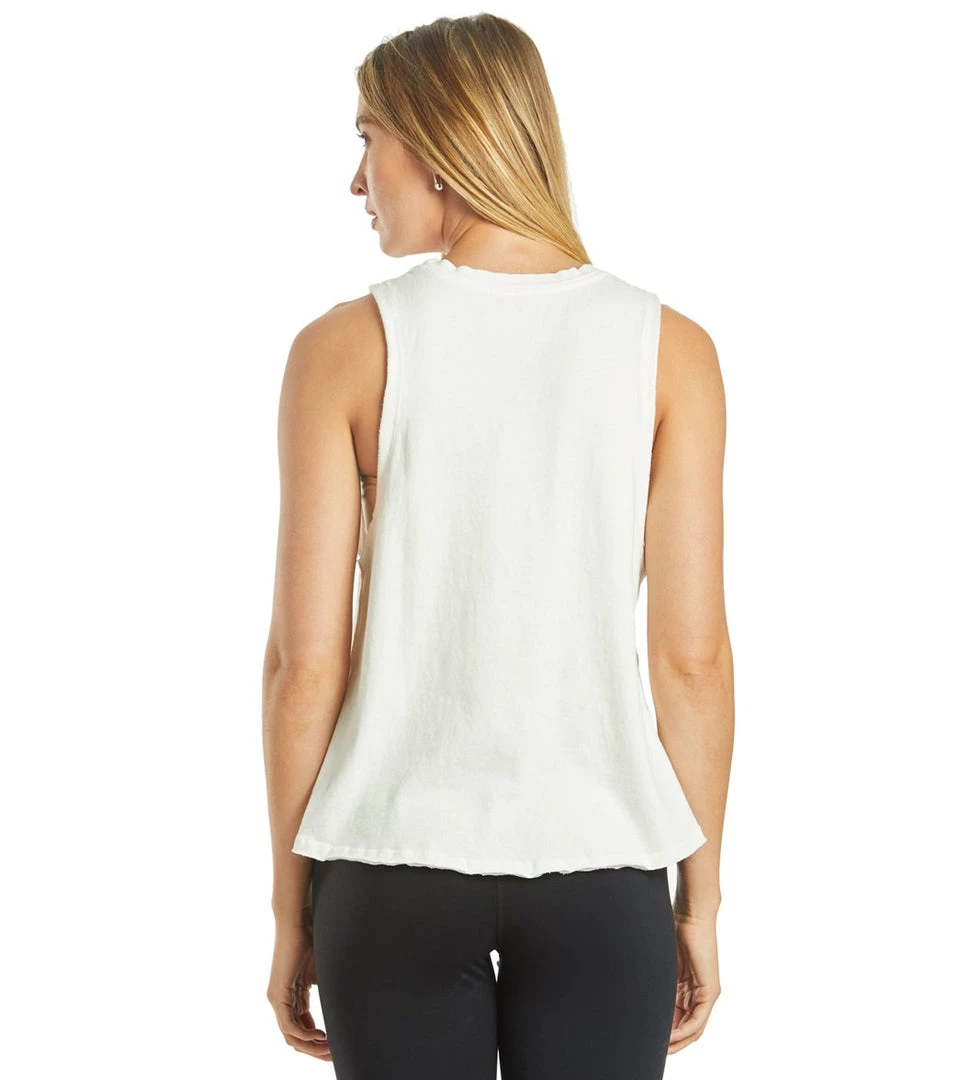 Spiritual Gangster Dear Gigi Muscle Tank Stone CLOTHING 5 Spiritual Gangster Dear Gigi Muscle Tank Stone CLOTHING