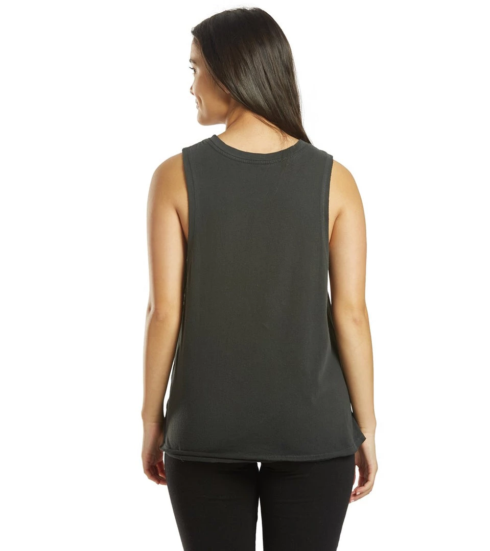 CLOTHING Spiritual Gangster My Side Gigi Muscle Tank Vintage Black 5 CLOTHING Spiritual Gangster My Side Gigi Muscle Tank Vintage Black