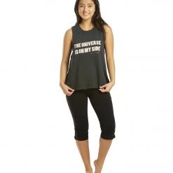 CLOTHING Spiritual Gangster My Side Gigi Muscle Tank Vintage Black 12 CLOTHING Spiritual Gangster My Side Gigi Muscle Tank Vintage Black