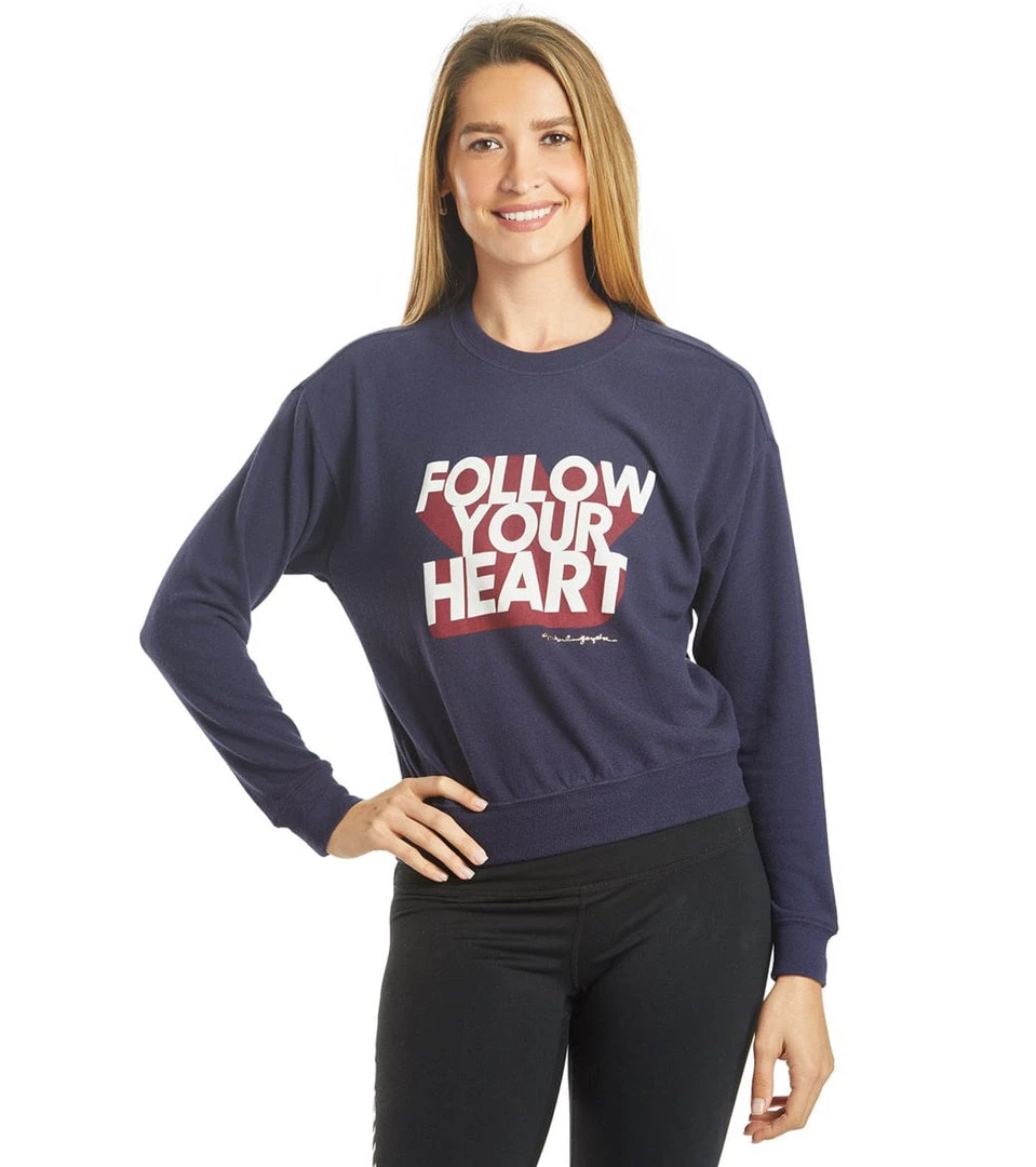 Spiritual Gangster Follow Malibu Crew Neck Pullover CLOTHING 3 Spiritual Gangster Follow Malibu Crew Neck Pullover CLOTHING