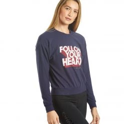 CLOTHING Spiritual Gangster Follow Malibu Crew Neck Pullover Night