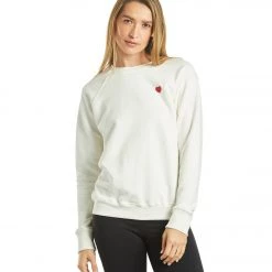 Spiritual Gangster Love Self Classic Crew Sweatshirt Stone CLOTHING 10 Spiritual Gangster Love Self Classic Crew Sweatshirt Stone CLOTHING