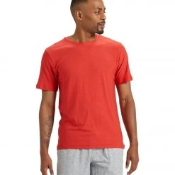 CLOTHING Vuori Men's Strato Tech Yoga Tee Melon Heather