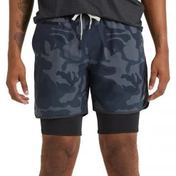 Vuori Men's Stockton Shorts Navy Camo