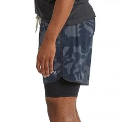 Vuori Men's Stockton Shorts Navy Camo