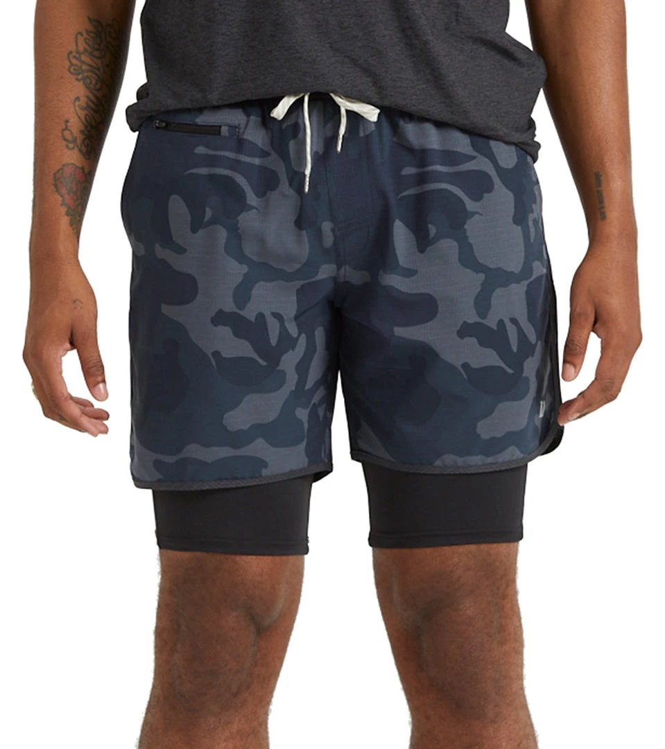 Vuori Men's Stockton Shorts Navy Camo 9 Vuori Men's Stockton Shorts Navy Camo