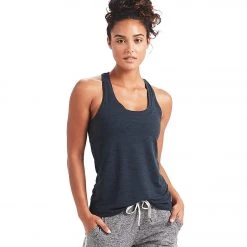 Vuori Lux Performance Yoga Tank Ink Heather CLOTHING