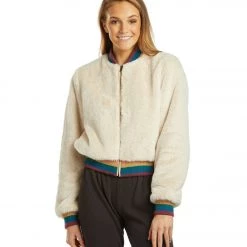 Spiritual Gangster SG Furry Bomber Jacket CLOTHING